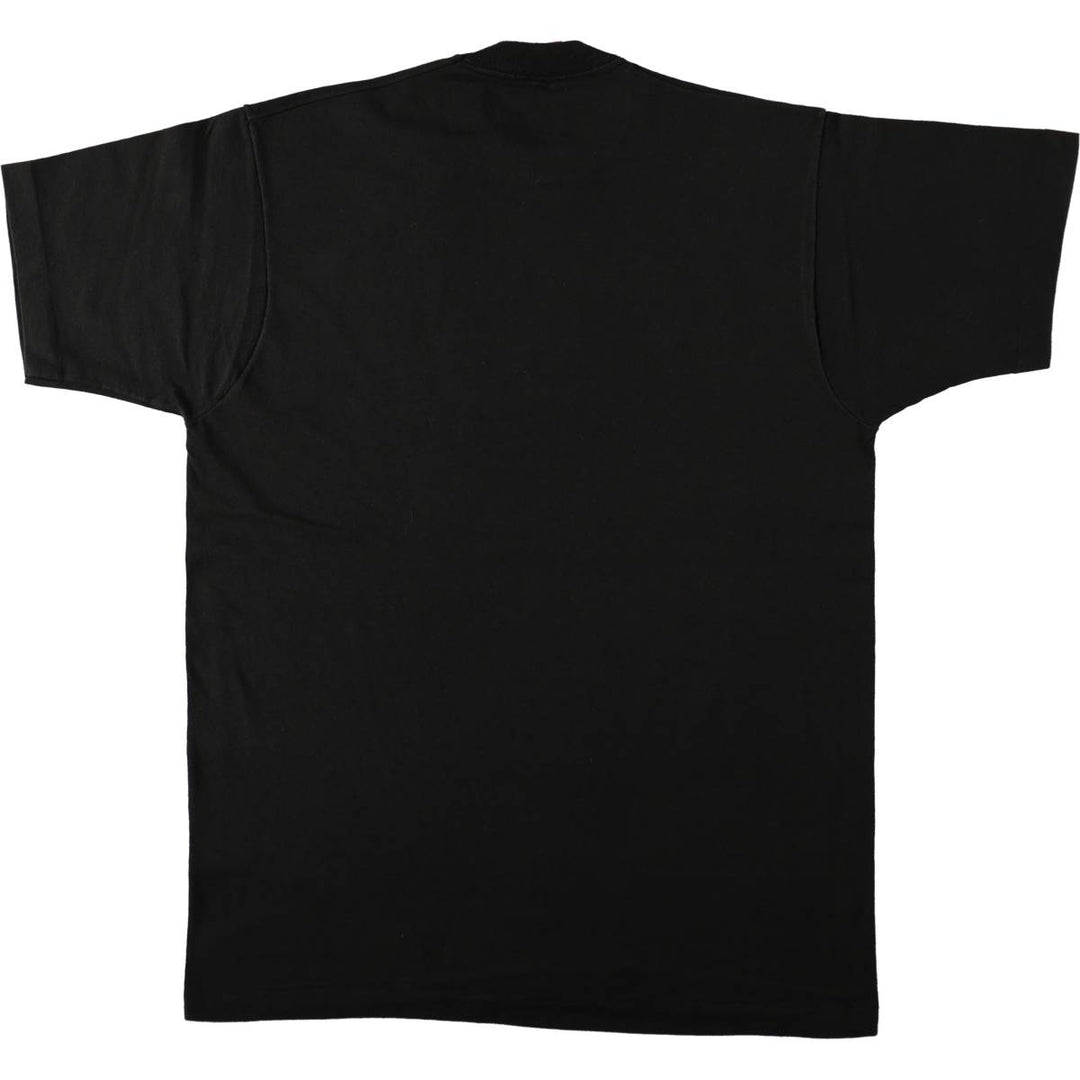 90'S Fruit of the Loom WMVP Advertising T-Shirt, Made in USA, Men's XL equivalent, Vintage cotton black type Vintage Second Hand