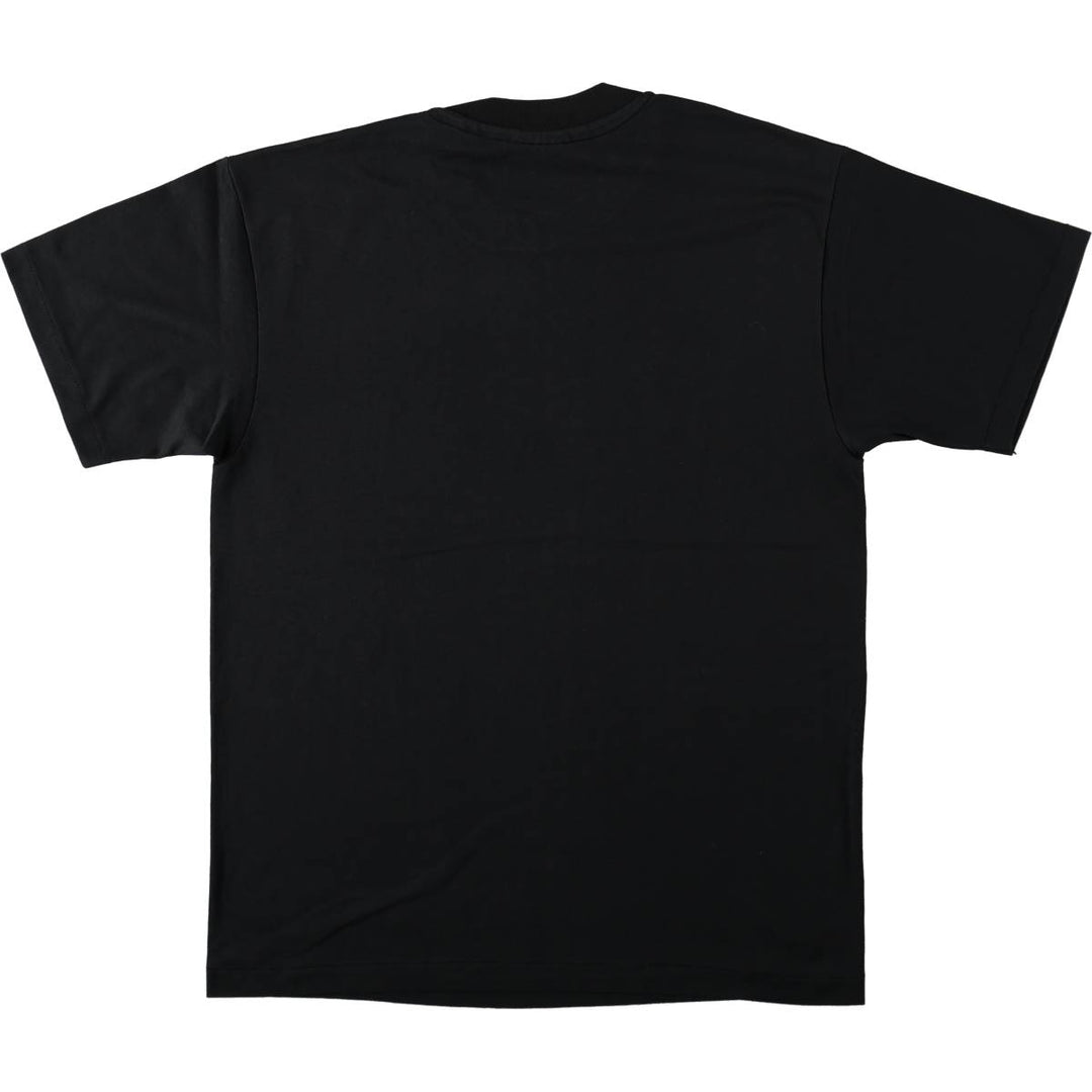 90'S Hanes HEAVYWEIGHT 50 cotton black type Vintage Second Hand