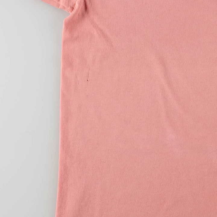 ~90'S Holoubek Miller Print Advertising T-Shirt, Made in USA, Men's XL equivalent, Vintage cotton pink type Vintage Second Hand