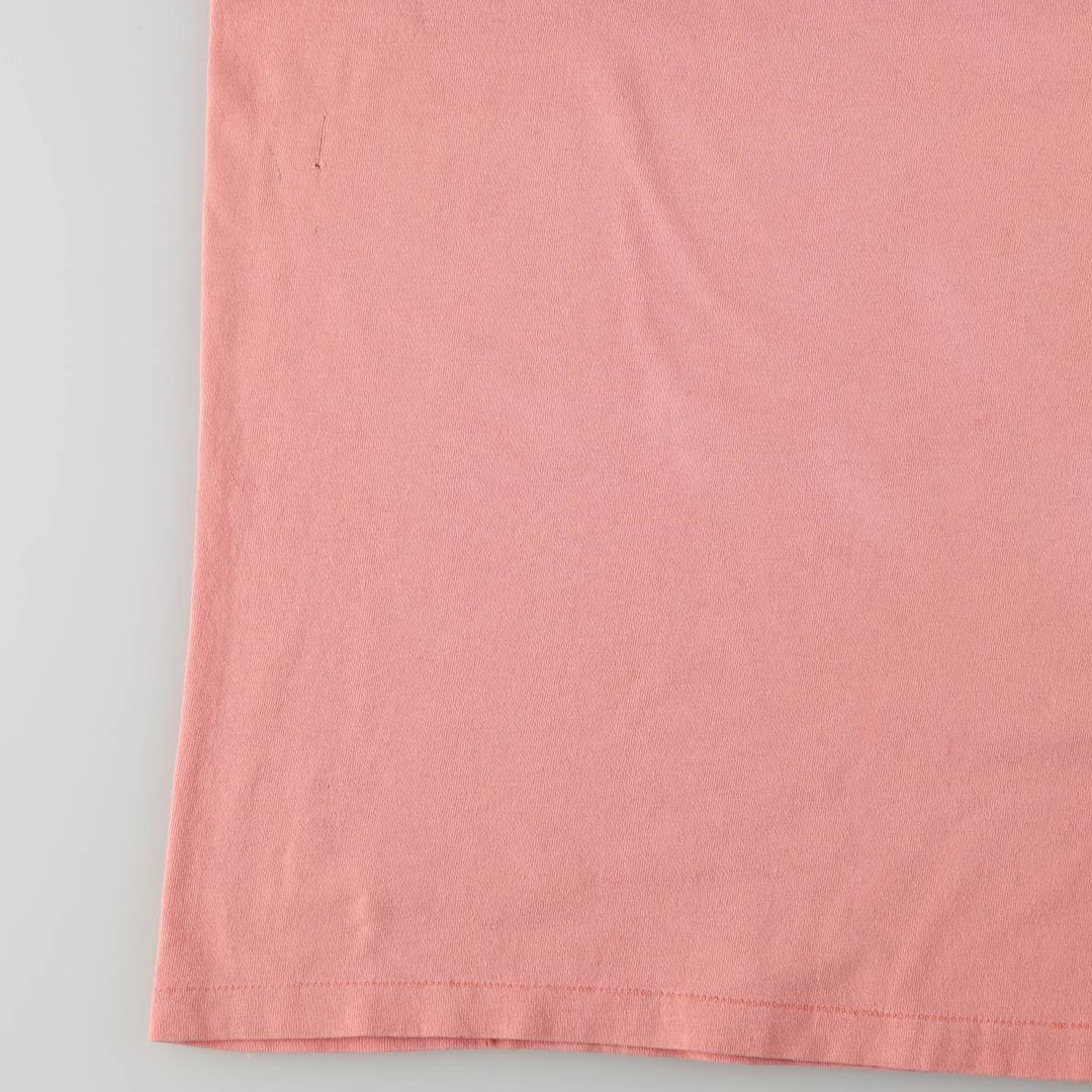 ~90'S Holoubek Miller Print Advertising T-Shirt, Made in USA, Men's XL equivalent, Vintage cotton pink type Vintage Second Hand