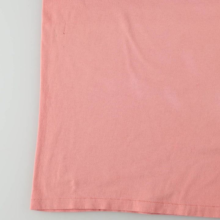 ~90'S Holoubek Miller Print Advertising T-Shirt, Made in USA, Men's XL equivalent, Vintage cotton pink type Vintage Second Hand