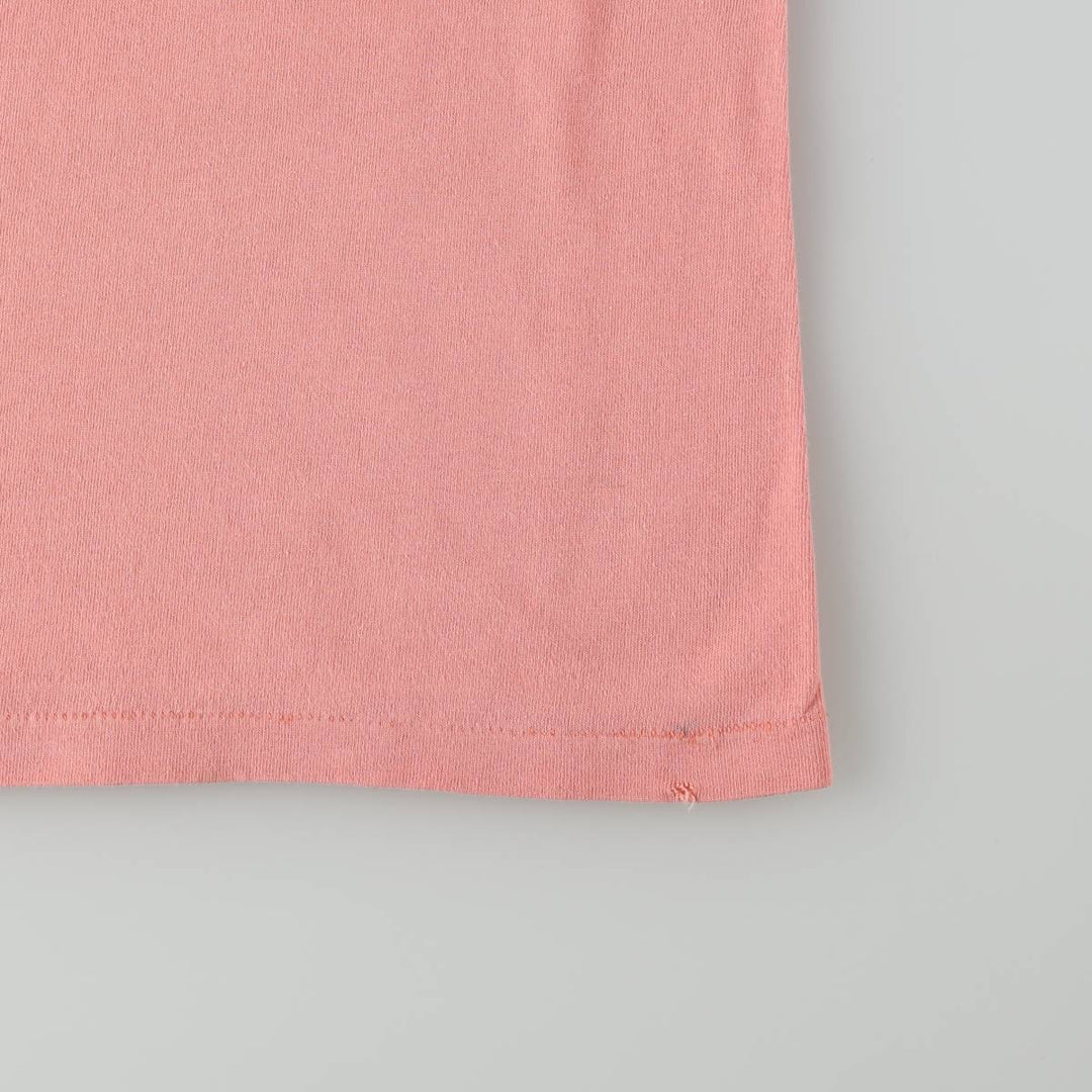 ~90'S Holoubek Miller Print Advertising T-Shirt, Made in USA, Men's XL equivalent, Vintage cotton pink type Vintage Second Hand