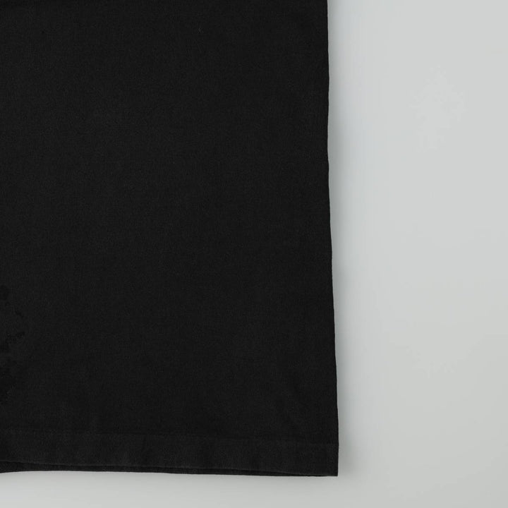 90'S Fruit of the Loom Winston advertising T-shirt, Made in USA, Men's XL equivalent. cotton black type Vintage Second Hand