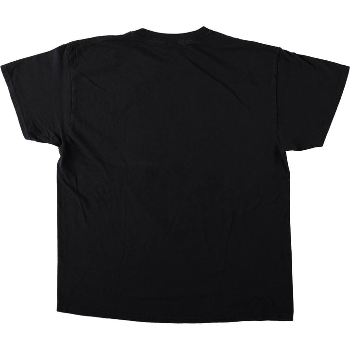 HUNTERxHUNTER Anime Character Print T-Shirt, Men's Size L cotton black type Vintage Second Hand