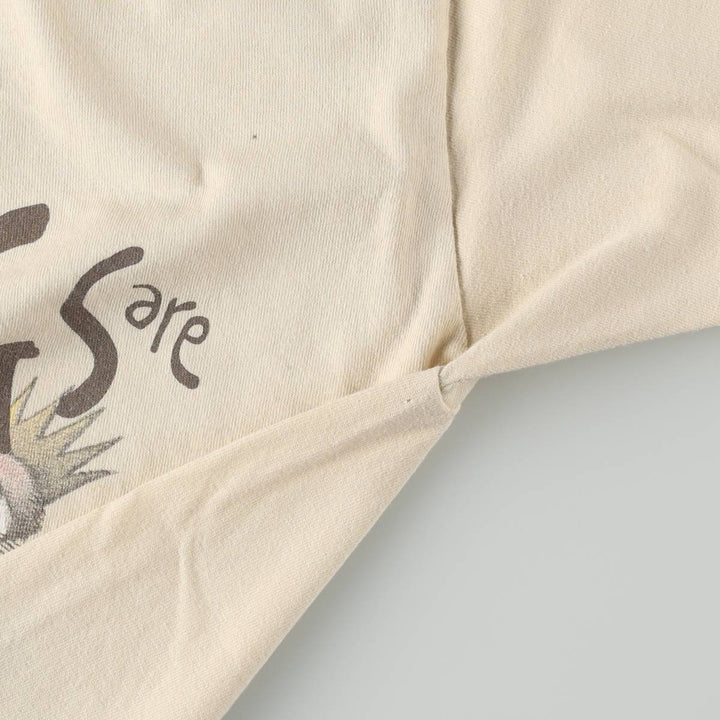 Where the Wild Things Are Character Print T-Shirt (Men's Size L) cotton unbleached Vintage Second Hand
