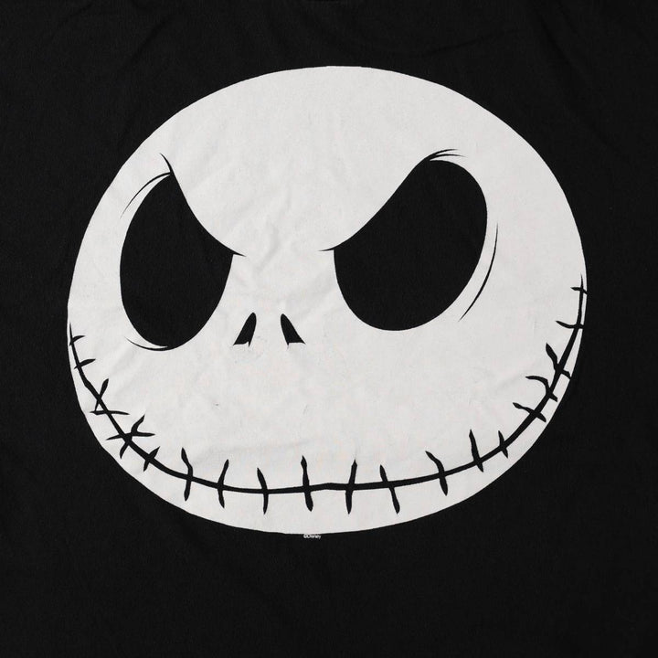 The Nightmare Before Christmas Character Print T-Shirt (Men's Size L) unclear black type Vintage Second Hand
