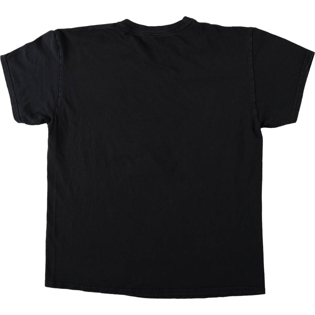 BLEACH Ichigo Kurosaki Anime Character Print T-Shirt Men's L size unclear black type Vintage Second Hand