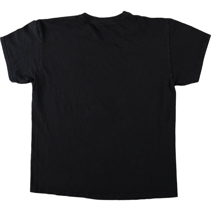 BLEACH Ichigo Kurosaki Anime Character Print T-Shirt Men's L size unclear black type Vintage Second Hand