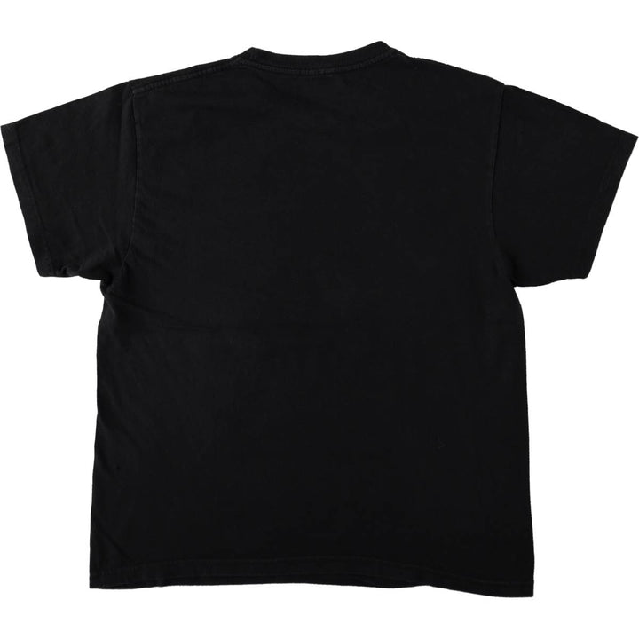 THE NIGHTMARE BEFORE CHRISTMAS Character Print T-Shirt (Men's Size M) cotton black type Vintage Second Hand