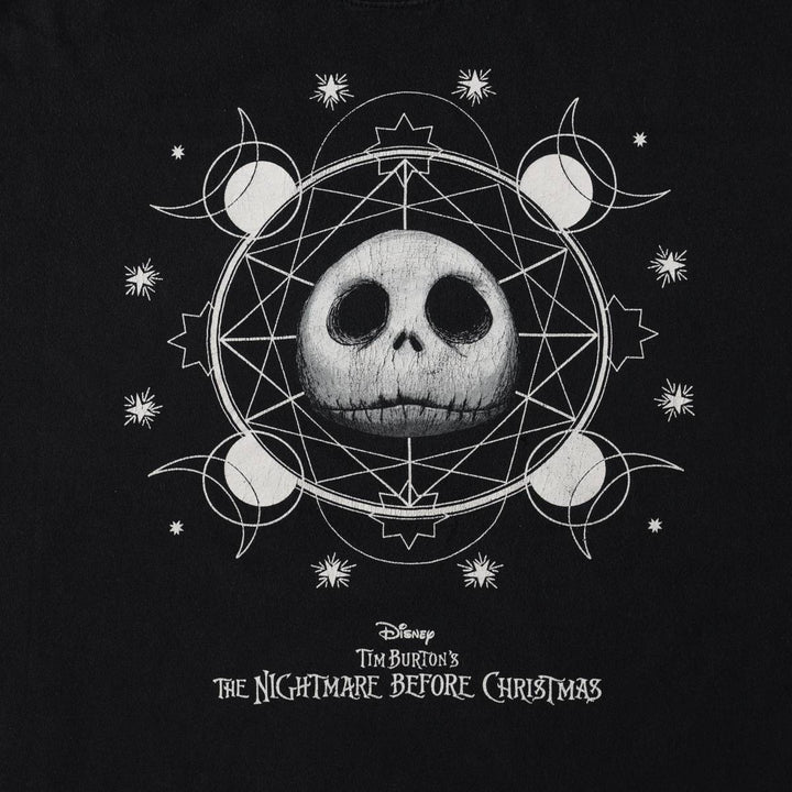 THE NIGHTMARE BEFORE CHRISTMAS Character Print T-Shirt (Men's XL equivalent) cotton black type Vintage Second Hand
