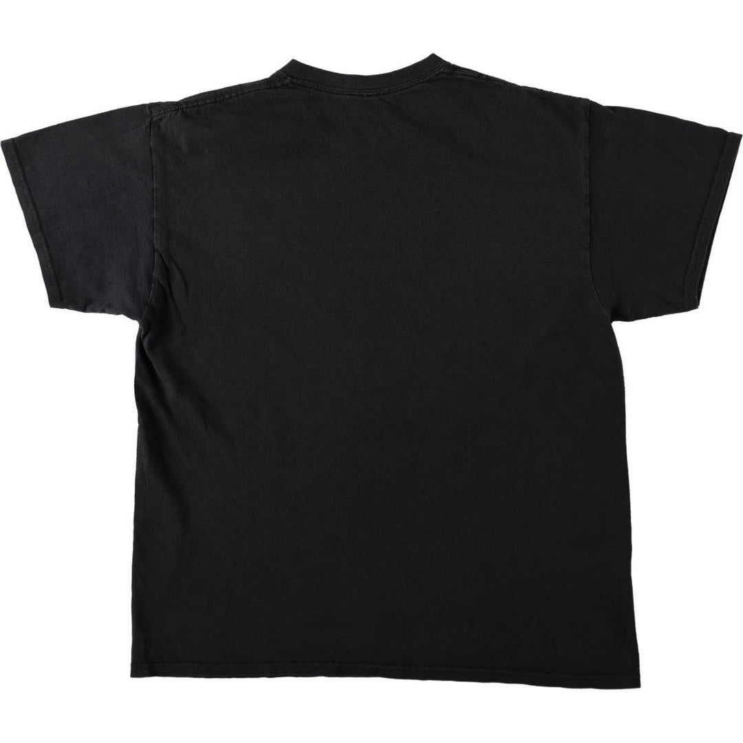 DEATH NOTE Anime Character Print T-Shirt Men's Size L cotton black type Vintage Second Hand