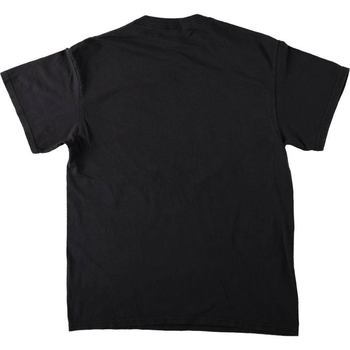 BATMAN Joker Harley Quinn Character Print T-Shirt (Men's Size L) cotton black type Vintage Second Hand