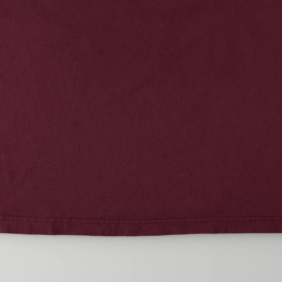 HYPLAND INUYASHA Inuyasha Sesshomaru Large Print Anime Character Print T-Shirt Men's Size L (approx.) unclear burgundy type Vintage Second Hand