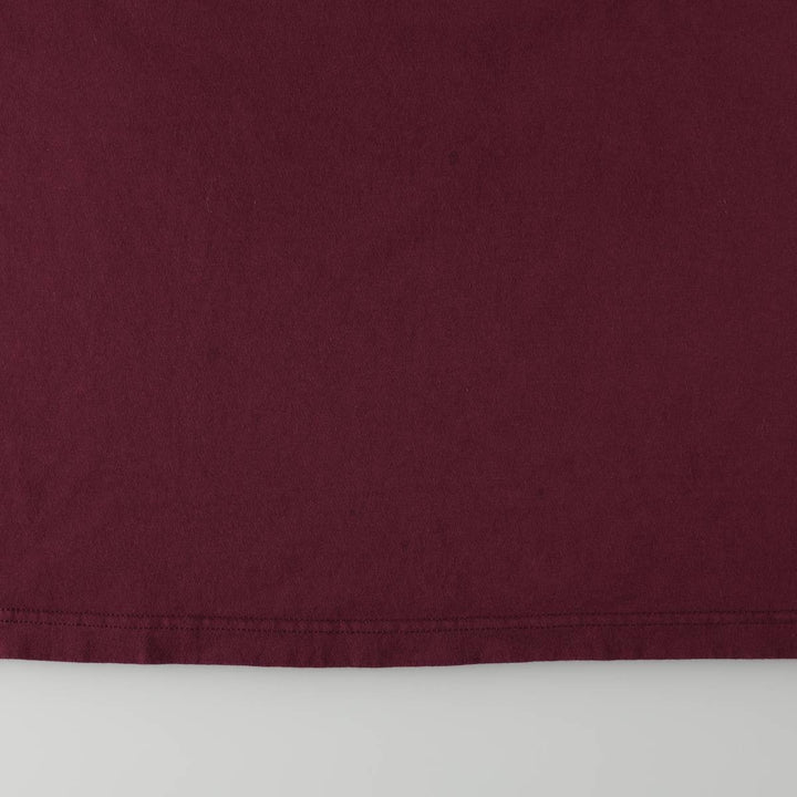HYPLAND INUYASHA Inuyasha Sesshomaru Large Print Anime Character Print T-Shirt Men's Size L (approx.) unclear burgundy type Vintage Second Hand