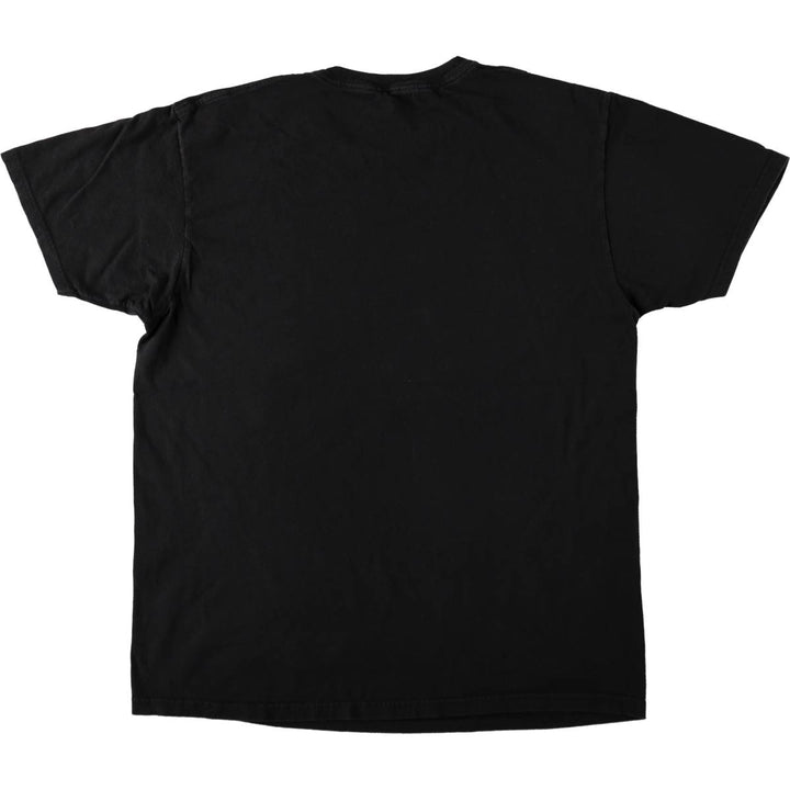 Ripple Junction DEATH NOTE L Anime Character Print T-Shirt (Men's Size L) cotton black type Vintage Second Hand