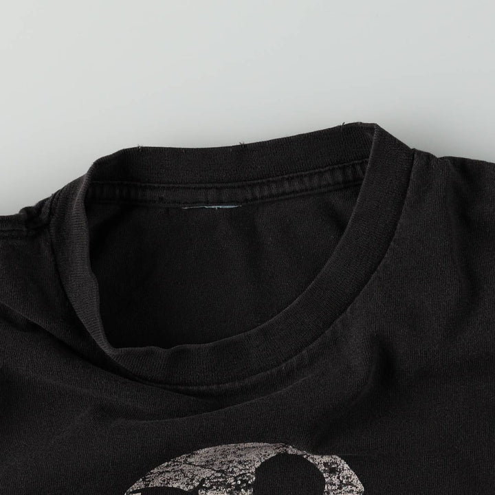 THE NIGHTMARE BEFORE CHRISTMAS Character Print T-Shirt (Men's Size S) unclear black type Vintage Second Hand
