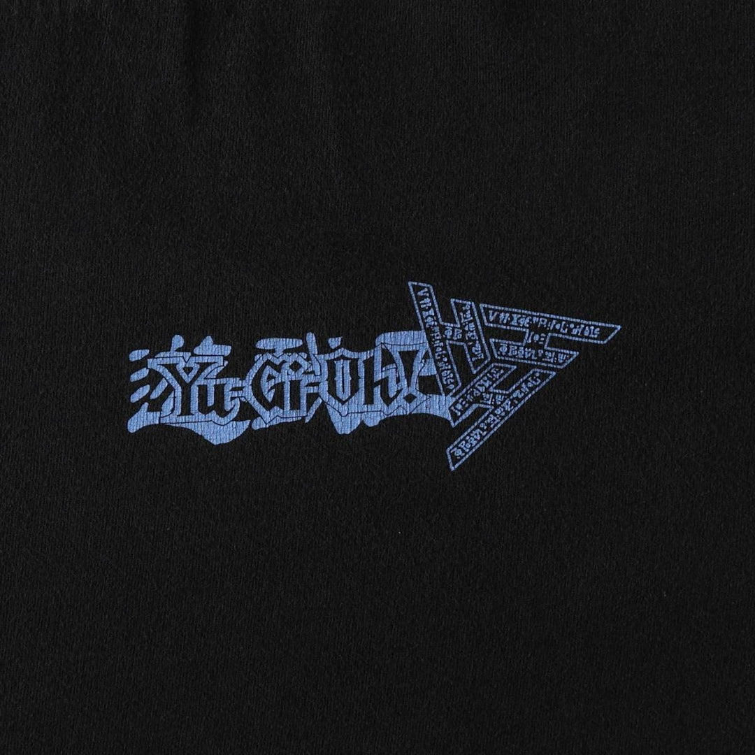 YU-GI-OH Anime Character Print T-Shirt (Men's Size M) unclear black type Vintage Second Hand