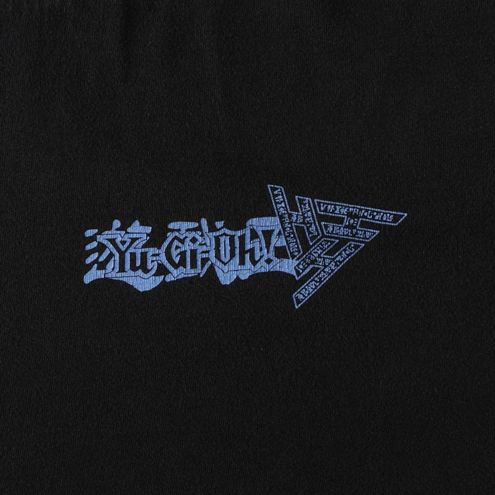 YU-GI-OH Anime Character Print T-Shirt (Men's Size M) unclear black type Vintage Second Hand