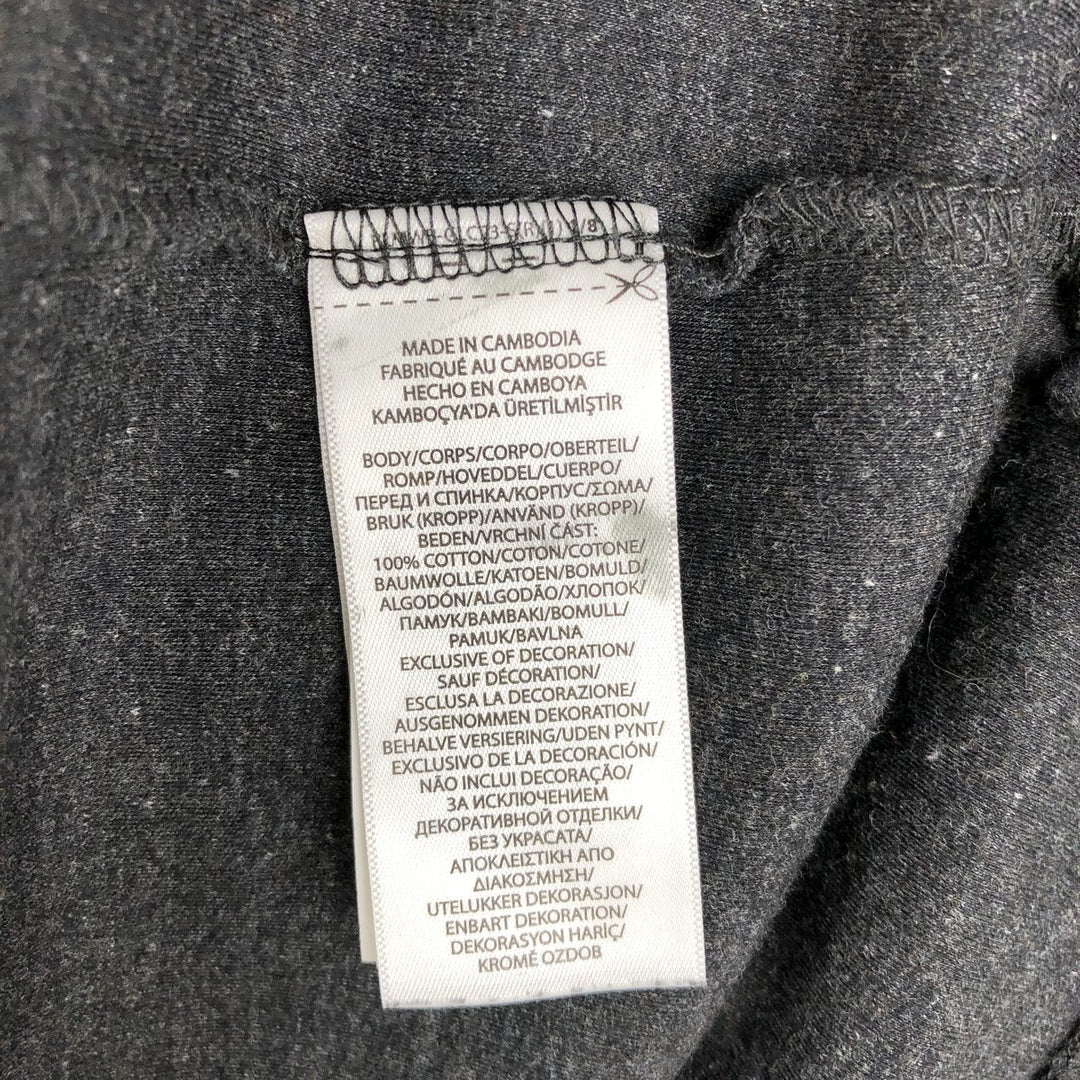 Ralph Lauren POLO RALPH LAUREN Long Sleeve Polo Shirt Men's XL cotton Charcoal Vintage Second Hand
