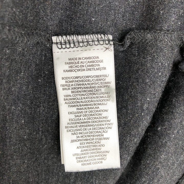 Ralph Lauren POLO RALPH LAUREN Long Sleeve Polo Shirt Men's XL cotton Charcoal Vintage Second Hand