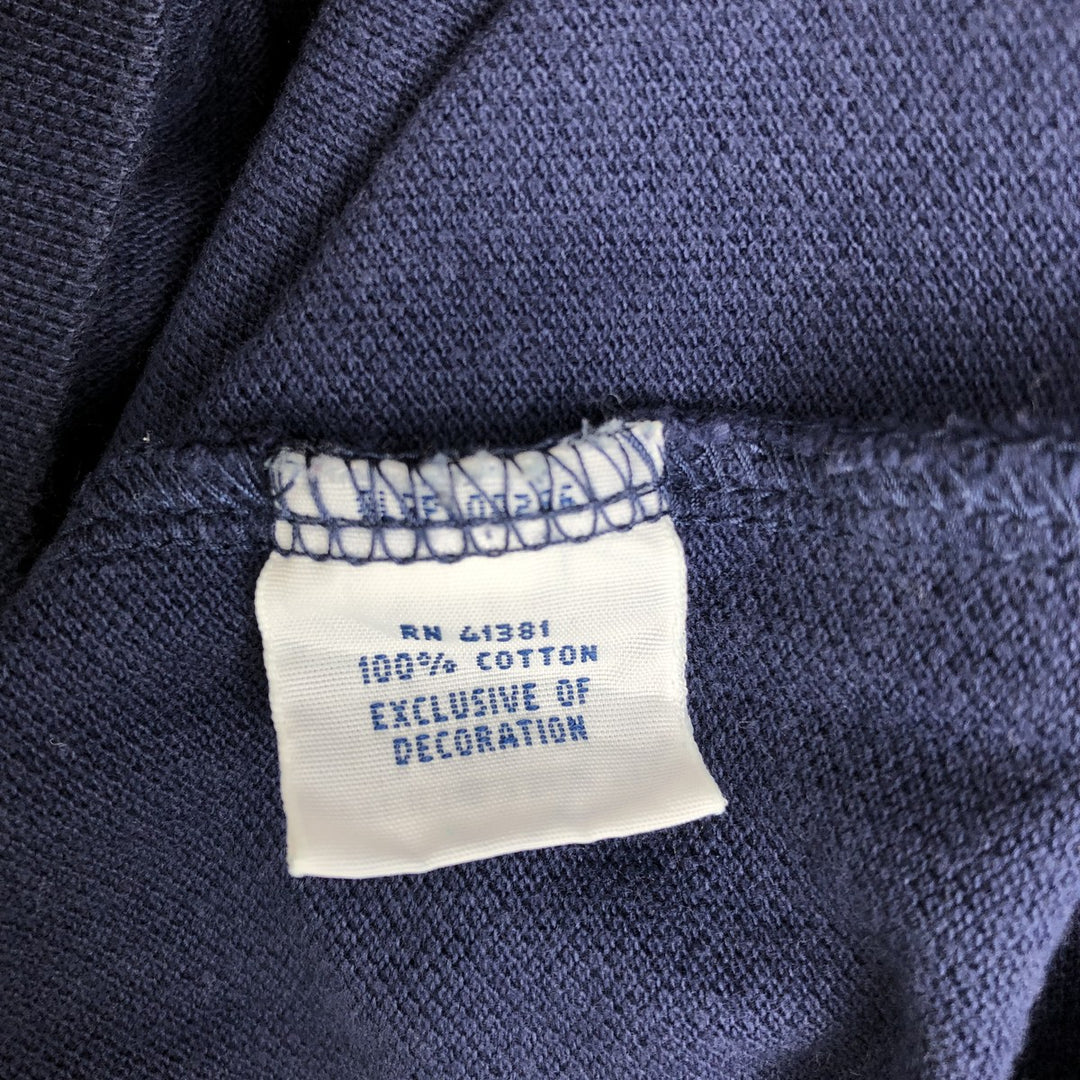Ralph Lauren POLO RALPH LAUREN Long Sleeve Polo Shirt Men's M unclear navy blue type Vintage Second Hand