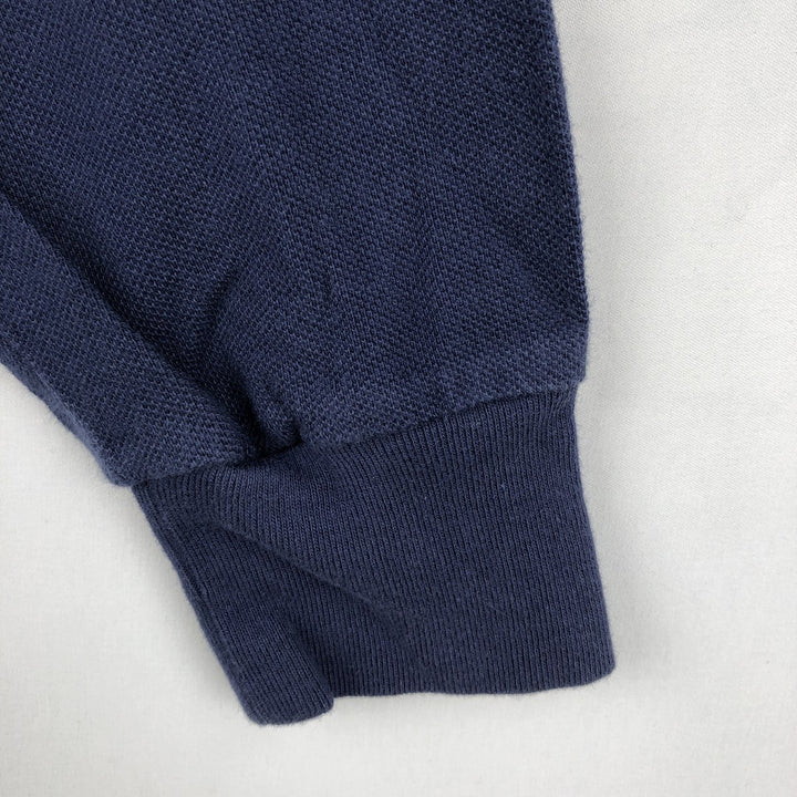 Ralph Lauren POLO RALPH LAUREN Long Sleeve Polo Shirt Men's M unclear navy blue type Vintage Second Hand