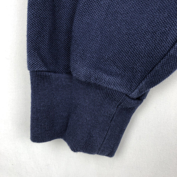 Ralph Lauren POLO RALPH LAUREN Long Sleeve Polo Shirt Men's M unclear navy blue type Vintage Second Hand
