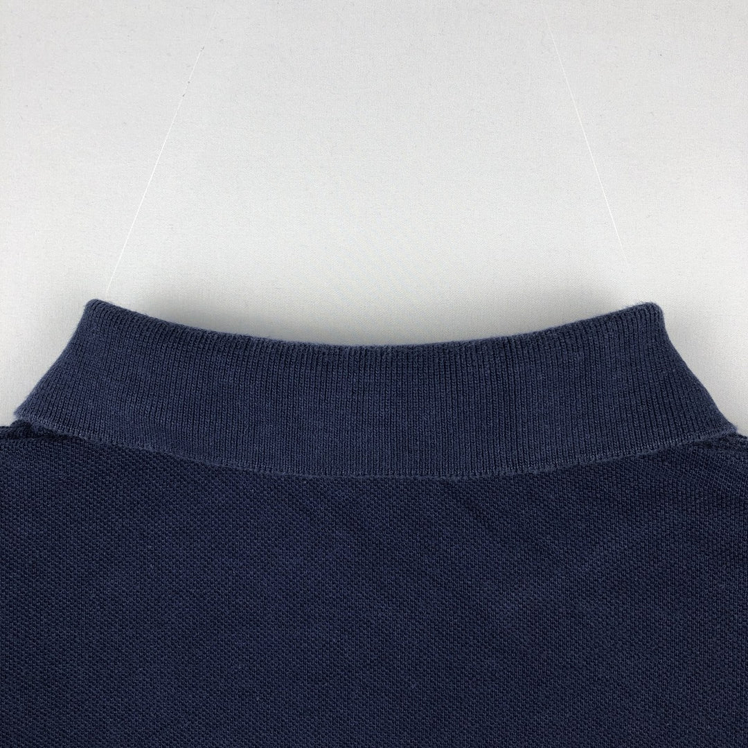 Ralph Lauren POLO RALPH LAUREN Long Sleeve Polo Shirt Men's M unclear navy blue type Vintage Second Hand
