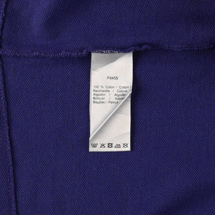 Lacoste Classic Fit Long Sleeve Polo Shirt, Men's Size XL cotton blue type Vintage Second Hand