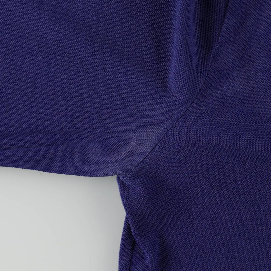 Lacoste Classic Fit Long Sleeve Polo Shirt, Men's Size XL cotton blue type Vintage Second Hand