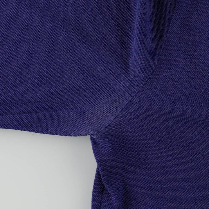 Lacoste Classic Fit Long Sleeve Polo Shirt, Men's Size XL cotton blue type Vintage Second Hand