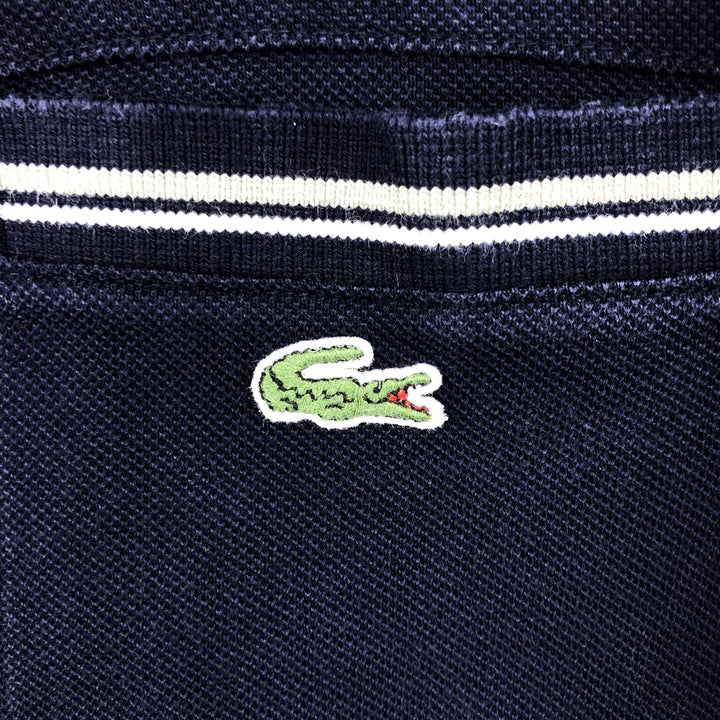 Lacoste LACOSTE Long Sleeve Polo Shirt Size 6 Men's XL cotton navy blue type Vintage Second Hand