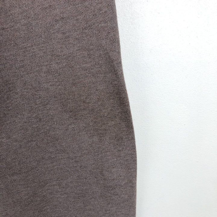 Lacoste LACOSTE Long Sleeve Polo Shirt Size 6 Men's XL cotton Khaki type beige Vintage Second Hand