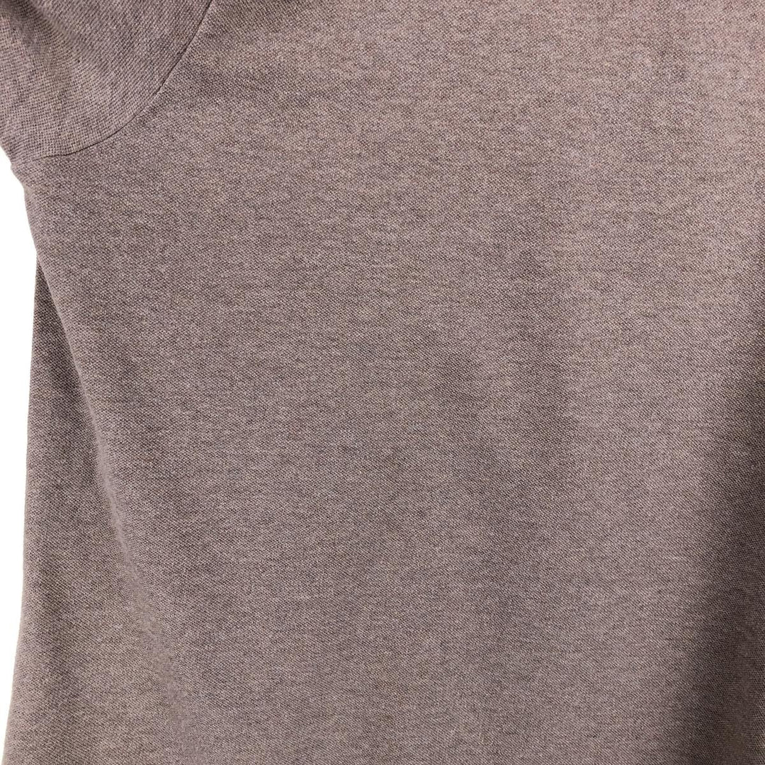 Lacoste LACOSTE Long Sleeve Polo Shirt Size 6 Men's XL cotton Khaki type beige Vintage Second Hand