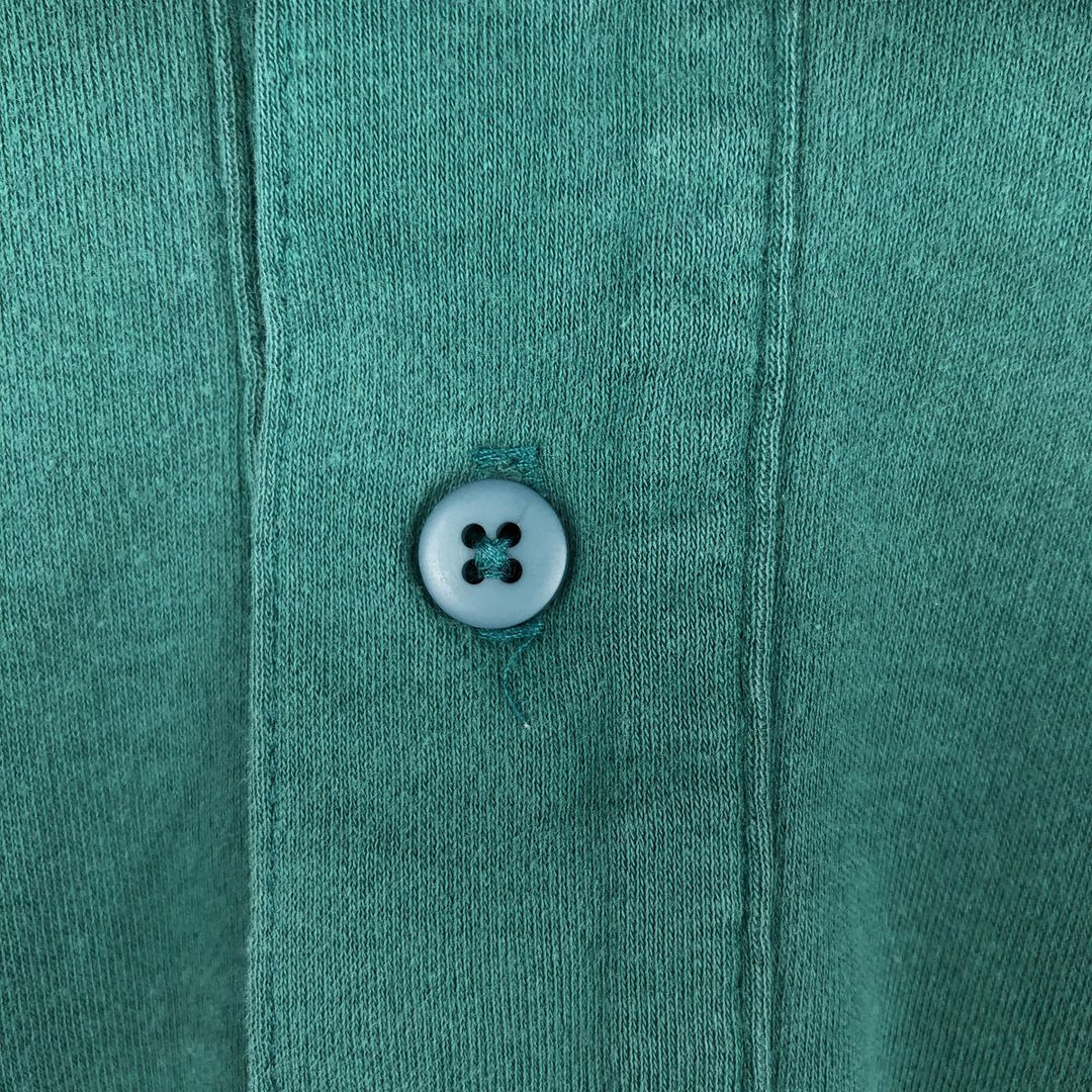 Vintage 1990'S LLBean long-sleeved polo shirt, men's size M (approx.). unclear green type Vintage Second Hand