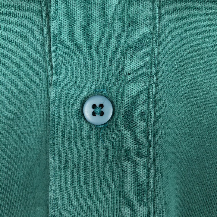 Vintage 1990'S LLBean long-sleeved polo shirt, men's size M (approx.). unclear green type Vintage Second Hand