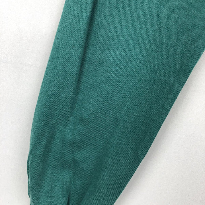 Vintage 1990'S LLBean long-sleeved polo shirt, men's size M (approx.). unclear green type Vintage Second Hand