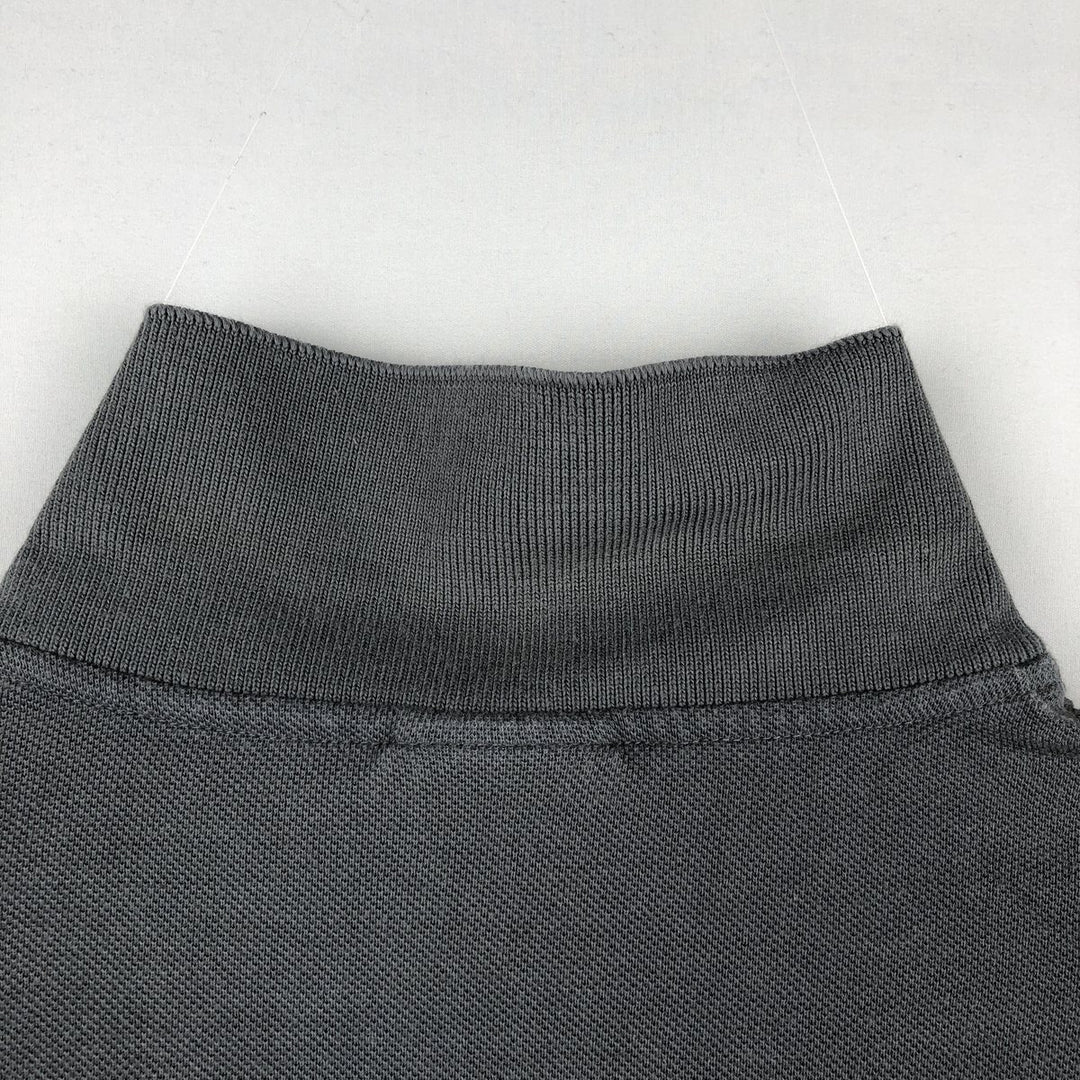 Lacoste LACOSTE Long Sleeve Polo Shirt Size 5 (Men's Size L) cotton Charcoal Vintage Second Hand