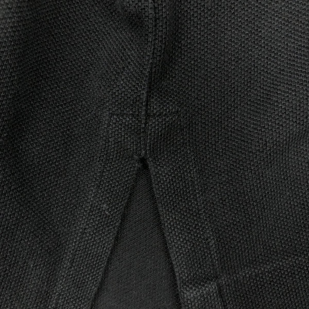 Ralph Lauren POLO RALPH LAUREN long-sleeved polo shirt, men's size L cotton black type Vintage Second Hand