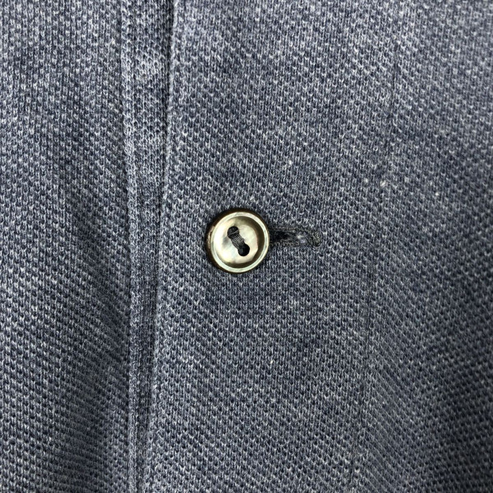 Lacoste LACOSTE Long Sleeve Polo Shirt Size 4 Men's M cotton blue type Vintage Second Hand