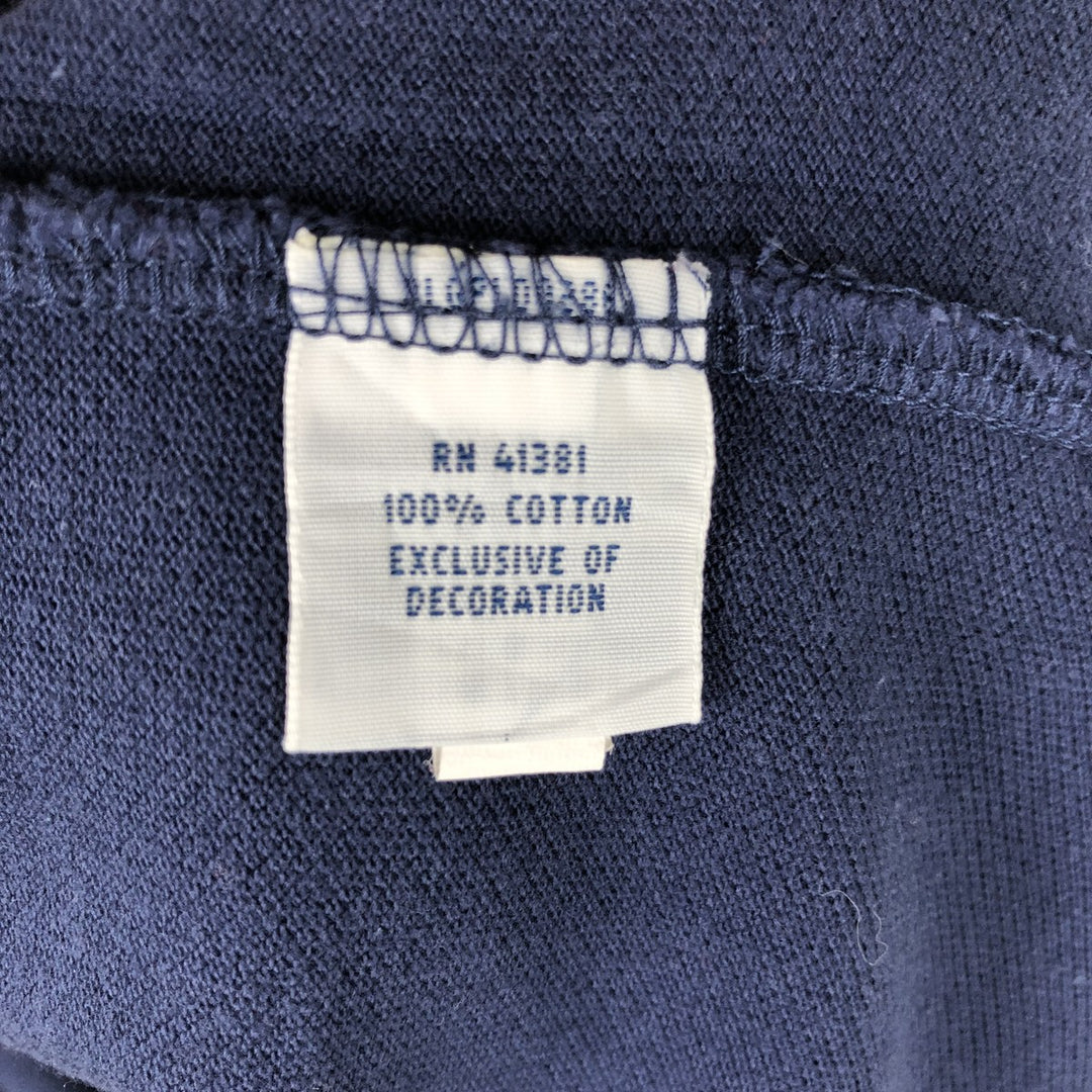 Ralph Lauren POLO RALPH LAUREN Long Sleeve Polo Shirt Men's XL cotton navy blue type Vintage Second Hand