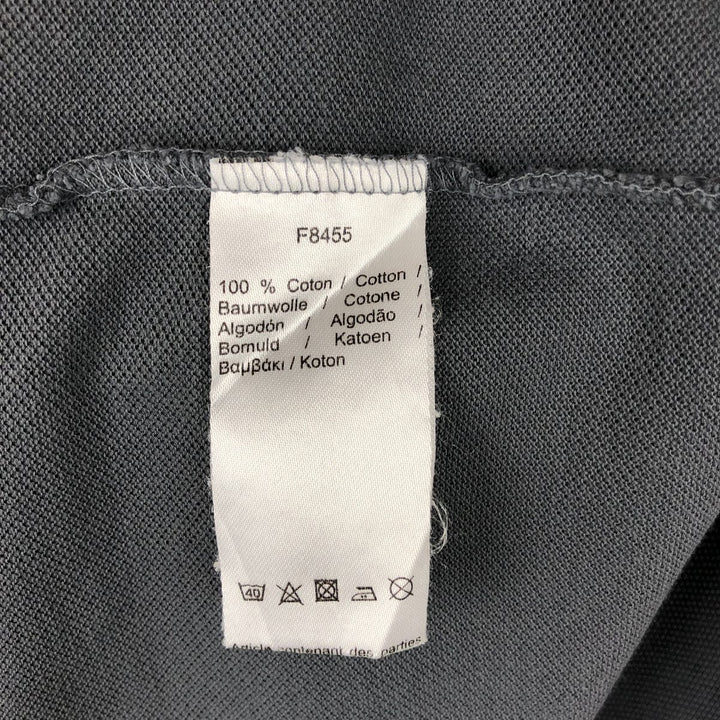 Lacoste LACOSTE Long Sleeve Polo Shirt Size 5 (Men's Size L) cotton Charcoal Vintage Second Hand