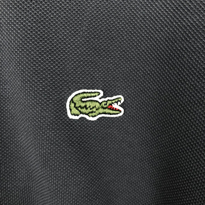 Lacoste LACOSTE Long Sleeve Polo Shirt Size 5 (Men's Size L) cotton Charcoal Vintage Second Hand