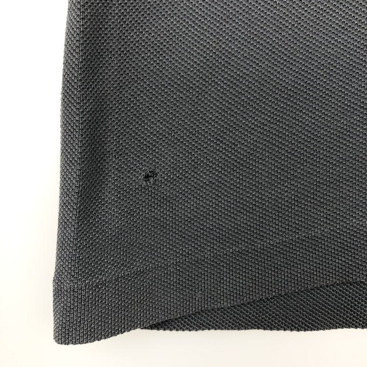 Lacoste LACOSTE Long Sleeve Polo Shirt Size 5 (Men's Size L) cotton Charcoal Vintage Second Hand