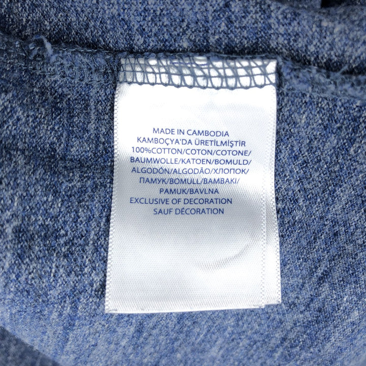 Ralph Lauren POLO RALPH LAUREN Long Sleeve Polo Shirt Men's XL cotton blue type Vintage Second Hand