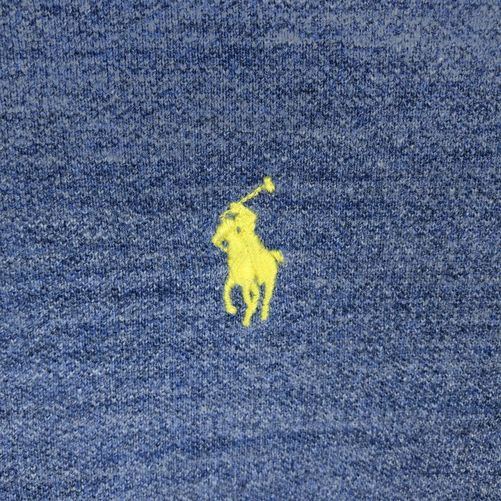Ralph Lauren POLO RALPH LAUREN Long Sleeve Polo Shirt Men's XL cotton blue type Vintage Second Hand