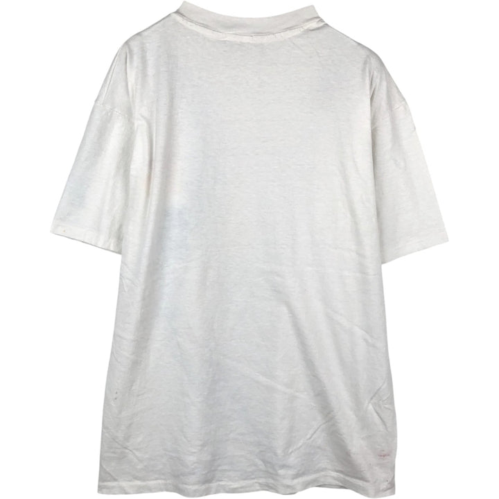 90'S Vintage Art T-Shirt, Men's Size Medium unclear white type Vintage Second Hand
