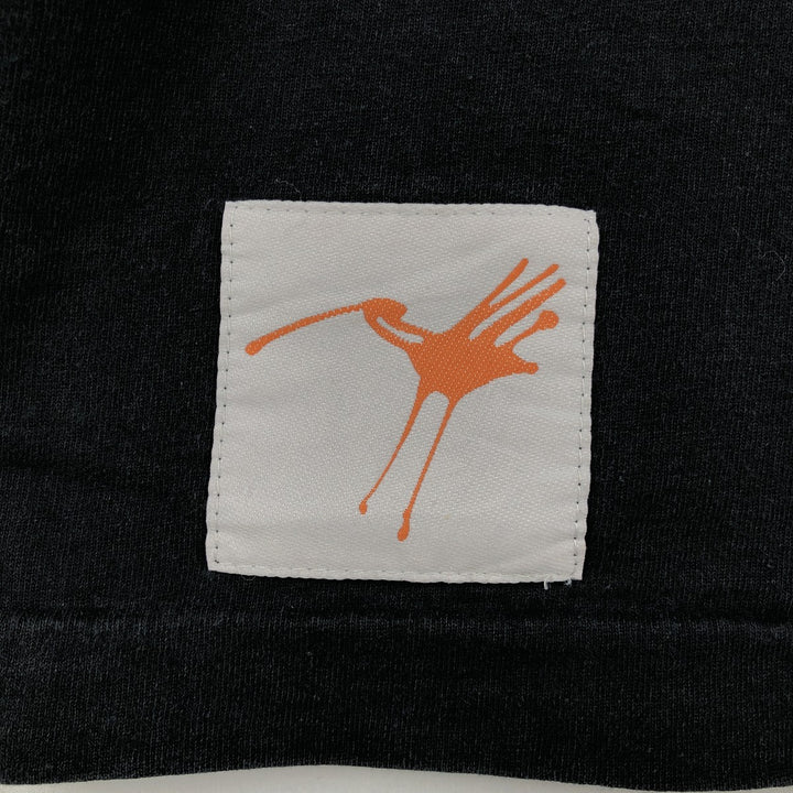 ~90'S HILDE LEHMANN Art T-shirt, Men's Size M (approx.), Vintage unclear black type Vintage Second Hand