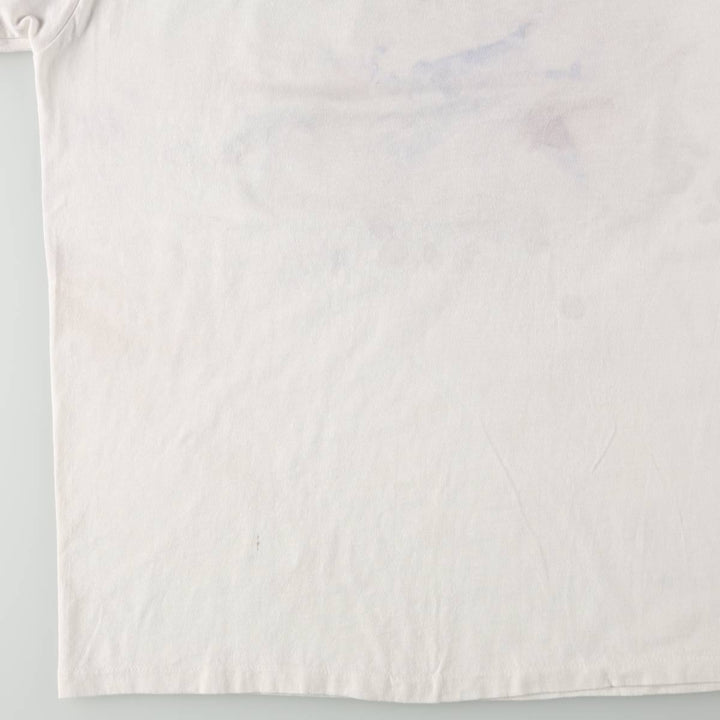 90'S ONEITA POWER-T Printed T-shirt, Men's XL, Vintage cotton white type Vintage Second Hand