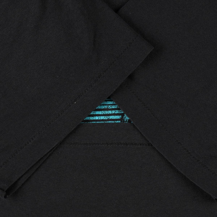 90'S Hanes HEAVYWEIGHT 50 cotton black type Vintage Second Hand